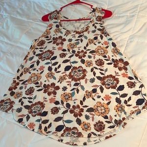 Old navy luxe swing tank top. Size L
